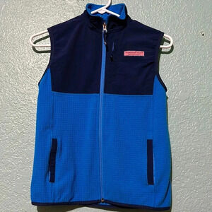 Vineyard Vines navy/blue women’s vest size M (runs small)😊